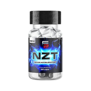 NZT Version 2.0 (для улучшения памяти и умственной деятельности) 30 капсул F2 Nutrition
