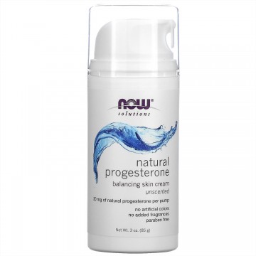 Progesterone Cream (прогестерон) 85 грамм NOW Foods