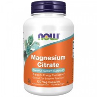 Magnesium Citrate (магний, цитрат) 133 мг 120 растительных капсул NOW Foods