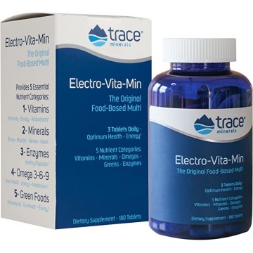 Electro-Vita-Min (мультивитамины и минералы) 180 таблеток Trace Minerals