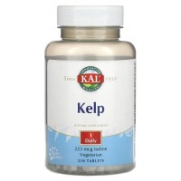 Йод KAL Kelp Iodine 225 мкг 250 таблеток