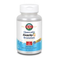 KAL Quercetin Reacta-C Bromelain (Кверцетин, Витамин С, Бромелайн) 60 таблеток