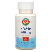 KAL SAMe (S-аденозил-L-метионина) 200мг 30 растительных капсул