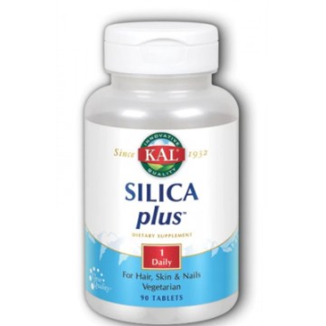 Комплекс для здоровых волос, ногтей и кожи KAL Silica Plus 90 таблеток