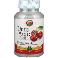 Средство для промывания с мочевой кислотой KAL Uric Acid Flush 60 растительных капсул