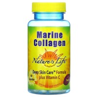 Морской коллаген Natures Life Marine Collagen 60 капсул