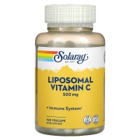Липосомальный витамин С Liposomal Vitamin C 500 mg, 100 растительных капсул
