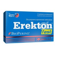 Erekton Fast (тестобустер, потенция) 8 таблеток Olimp