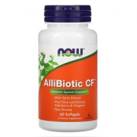 Аллибиотик NOW Foods Allibiotic, 60 гелевых капсул