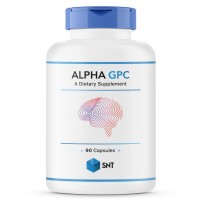 Alpha GPC 300 мг (Прекурсор ацетилхолина, нейротрансмиттер, холин) 90 капсул SNT