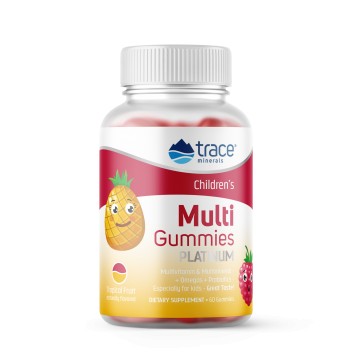 Childrens Multi Gummies Platinum (витамины для детей от 1 года) 60 жевательных конфет Trace Minerals