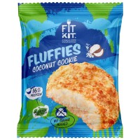 Кокосовое печенье FIT KIT Fluffies, 30 грамм