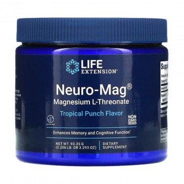 Neuro-Mag Magnesium L-Threonate (L-треонат магния, Magtein), в порошке, 93,35 грамм