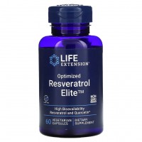 Ресвератрол Life Extension Optimized Resveratrol, 60 растительных капсул