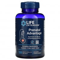 Комплекс витаминов для беременных Life Extension Prenatal Advantage, 120 гелевых капсул