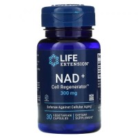 NAD+ Cell Regenerator 300 мг (Никотинамид Рибозид) 30 растительных какпсул LIFE Extension