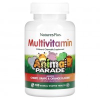 Natures Plus Multivitamin Animal Parade (мультивитамины для детей) 180 таблеток в форме животных