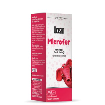 Ocean Microfer for Kids (железо в форме сиропа), 250 мл, ORZAX