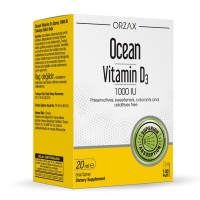 Витамин D3 жидкий ORZAX Ocean vitamin d3 1000 iu в спрее, 20 мл