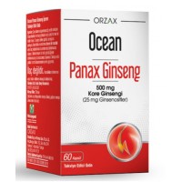Корень женьшеня PANAX, 30 капсул, ORZAX