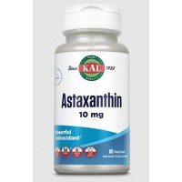 Астаксантин KAL Astaxanthin 10 мг 60 растительных капсул