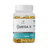 High Omega-3 (омега-3, жирные кислоты, рыбий жир) 180 гелевых капсул JUST FIT