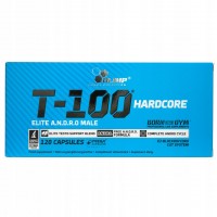 Тестостероновый бустер Olimp T-100 Hardcore Mega Caps, 120 капсул