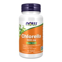 Chlorella 1000 мг (хлорелла) 60 таблеток NOW Foods