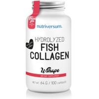 Рыбный коллаген Nutriversum Wshape Fish Collagen 100 капсул