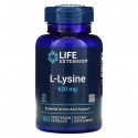 Лизин (аминокислота) Life Extension L-Lysine 620 mg 100 растительных капсул