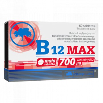 B12 MAX (витамин B12) 60 таблеток Olimp