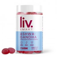 Liv.Smart Ashwagandha Gummies (ашваганда) 60 жевательных таблеток USN