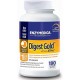 Digest Gold with ATPro в европейской упаковке (пищеварительные ферменты, энзимы) 180 растительных капсул ENZYMEDICA