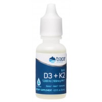 Ionic D3 + K2 (витамин D, K2) 15 мл Trace Minerals