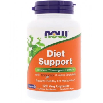 Diet support (диетическая поддержка) 120 капсул NOW Foods