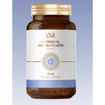 Liposomal Zinc+Vitamin C (липосомальный цинк)  25 мг/100 мг 60 капсул Liposomal Vitamins