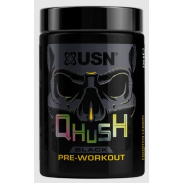 Qhush Black Pre-Workout (предтренировочный комплекс) 220 грамм, USN