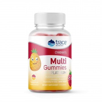 Childrens Multi Gummies Platinum ( витаминный комплекс для детей от 1 года) 60 жевательных конфет Trace Minerals