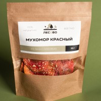 Мухомор красный ( шляпки ) 30 грамм Лесово