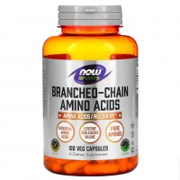 Branched Chain Amino Acids (аминокислоты) 120 капсул NOW Foods