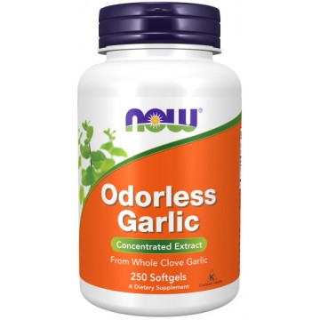 Odorless Garlic (чеснок без запаха) 250 капсул Now Foods