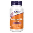 Astaxanthin 4 мг (Астаксантин) 90 мягких капсул NOW FOODS