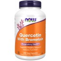 Quercetin with Bromelain (кверцетин, бромелаин) 240 раст. капс. NOW Foods