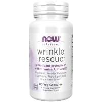 Wrinkle Rescue (комплекс от морщин) 60 растительных капсул Now Foods