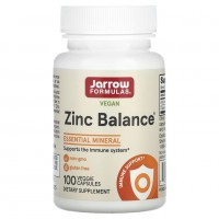 Zinc Balance (цинк, медь) 100 вегетарианских капсул Jarrow Formulas