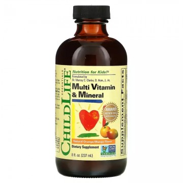 Multi Vitamin & Mineral Liquid (комплекс витаминов для детей) 237 мл ChildLife