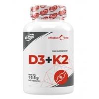 6PAK D3+K2 (витамины D3 и K2) 90 таблеток