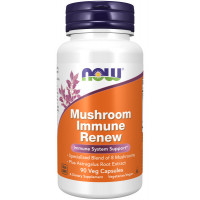 Mushroom immune Renew (комплекс для иммунной системы) 90 растительных капсул NOW Foods