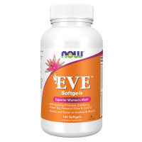 EVE Womens Multivitamin (мультивитамины для женщин) 180 гелевых капсул NOW Foods