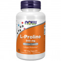 L-Proline 500 мг (пролин) 120 капсул NOW Foods